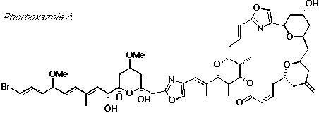 molecular structure of phorboxazole-a